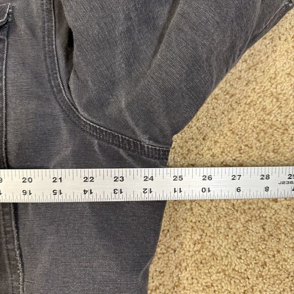 Carhartt C26 Sandstone Arctic Jacket Large? Vintage Heavily Distressed Workwear - Picture 11 of 14
